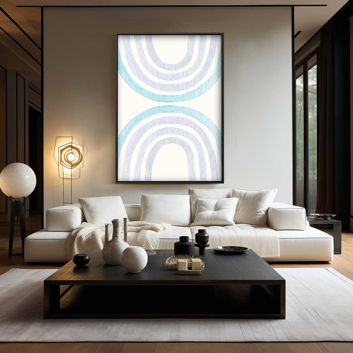 Abstract kunstwerk Kunstwerk-canvas-dibond-plexiglas-wanddecoratie-WallArtistic