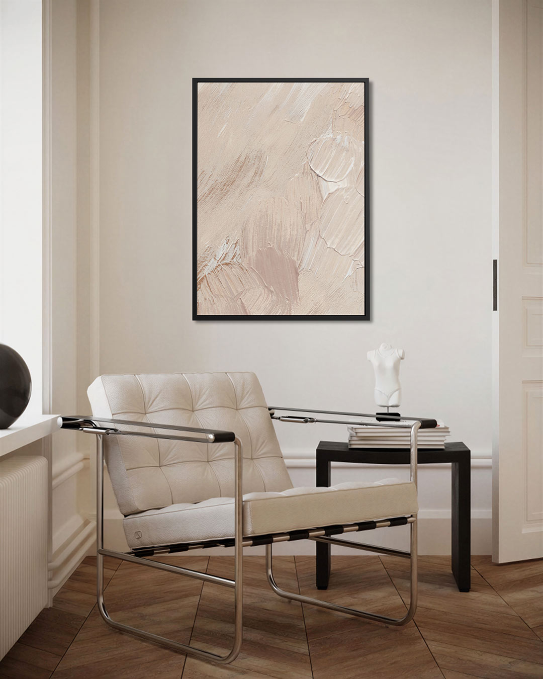Zachte textuur compositie Kunstwerk