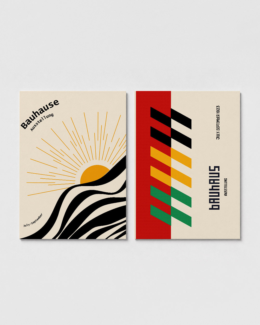 Zon en golven Posterset