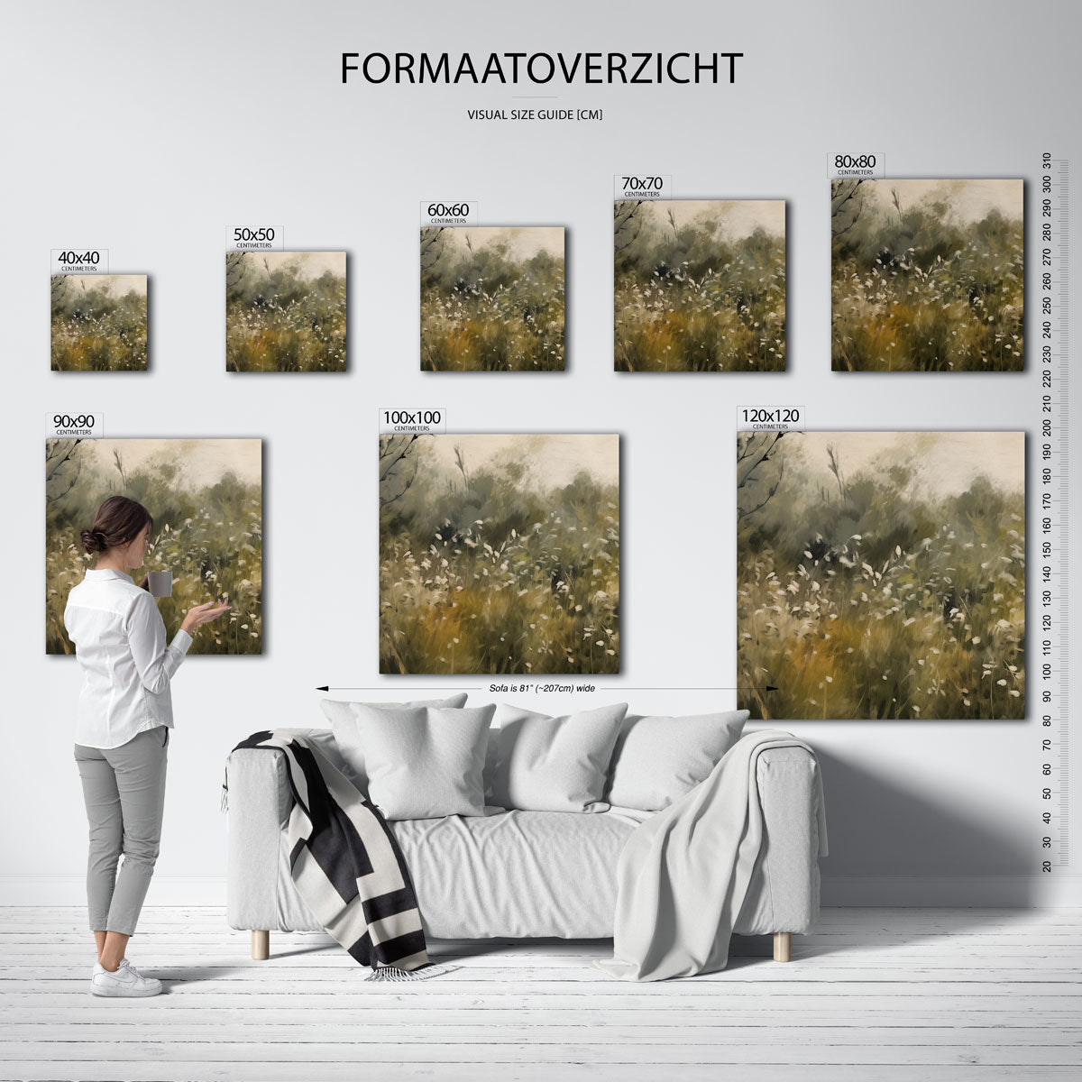 Wilde bloemen Poster