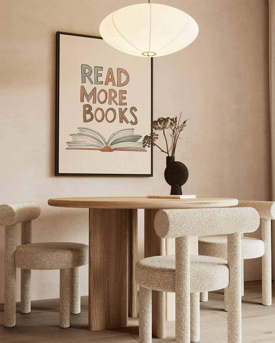 Lees Meer Boeken Poster Kunstwerk-canvas-dibond-plexiglas-wanddecoratie-WallArtistic