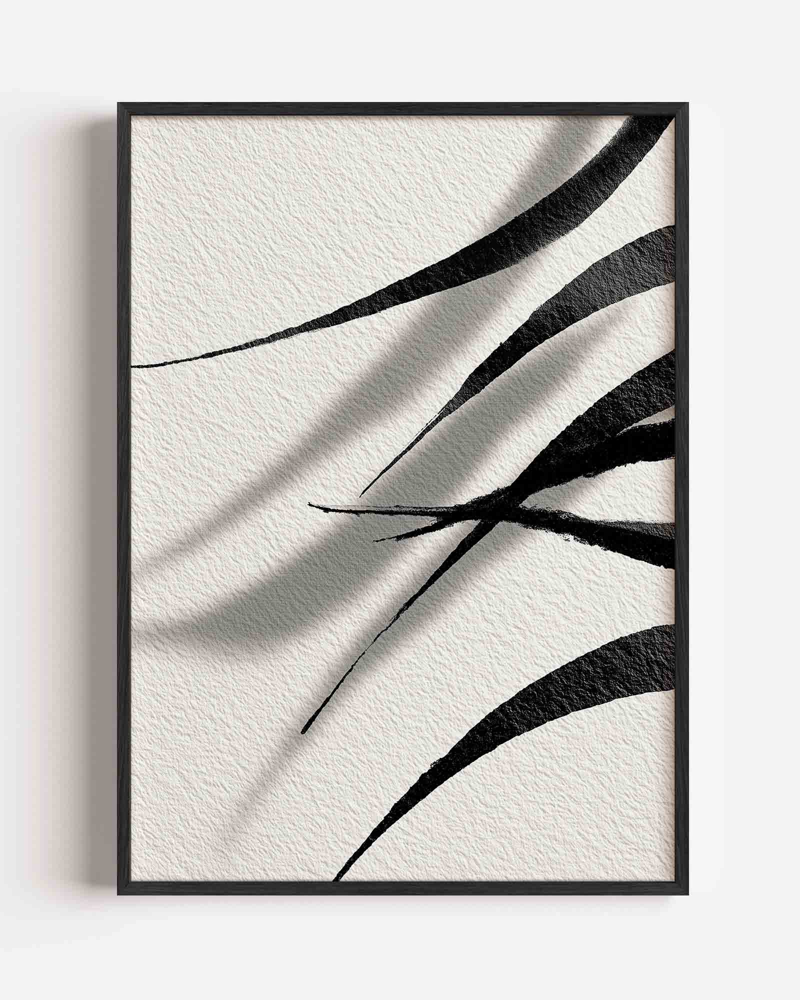 Abstracte lijnen Poster