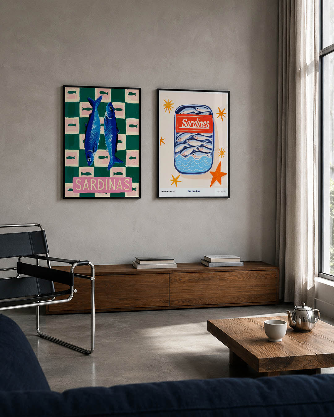 Visuele patronen Posterset