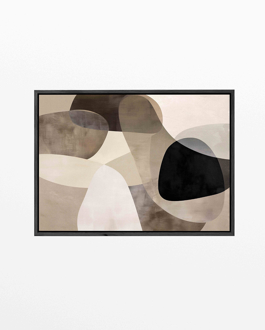 Organische vormen compositie Kunstwerk