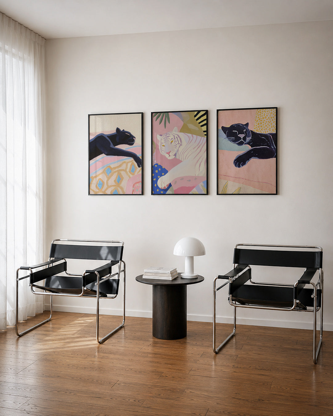 Dromerige panter Posterset