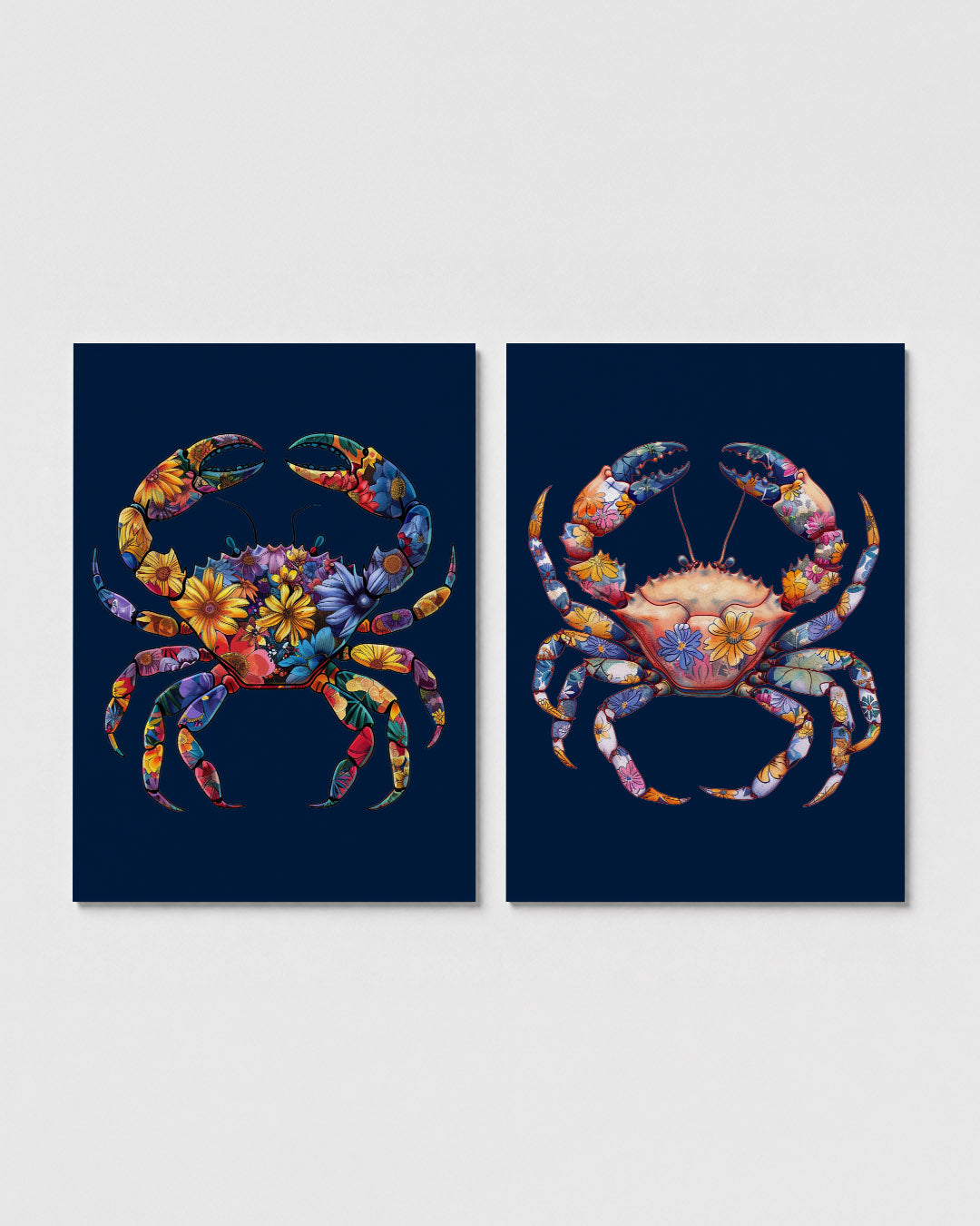 Bloemenkrab Posterset