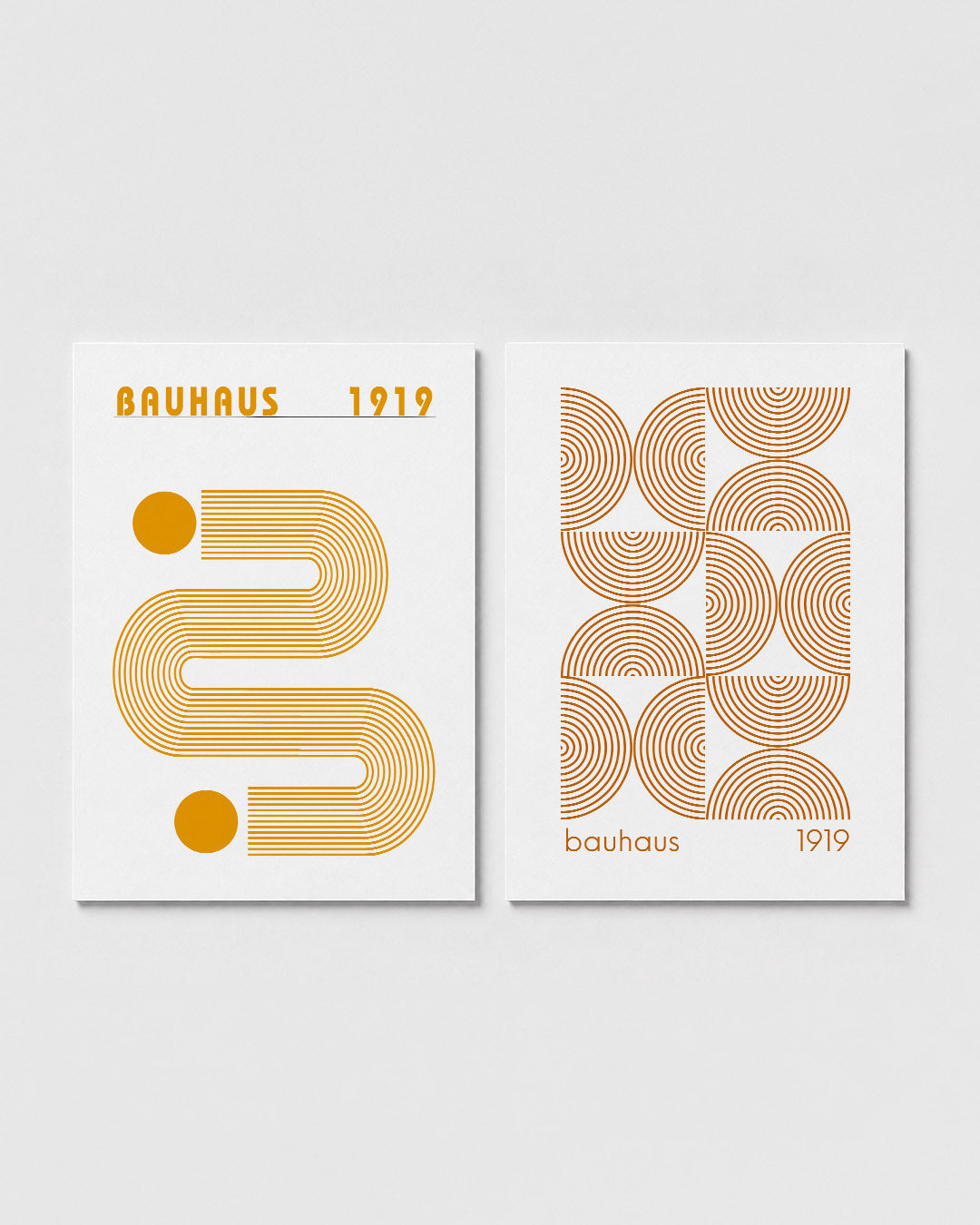 Lijnen en cirkel Posterset