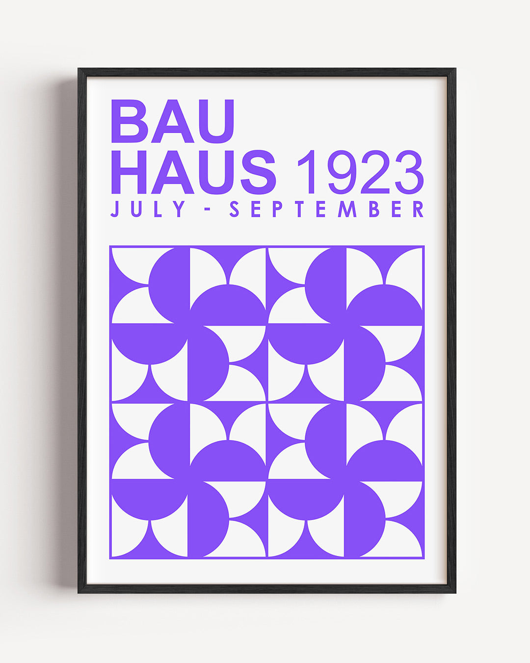 Vormritme en kleur Poster