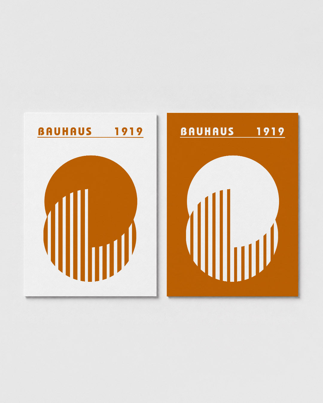 Cirkel en strepen Posterset