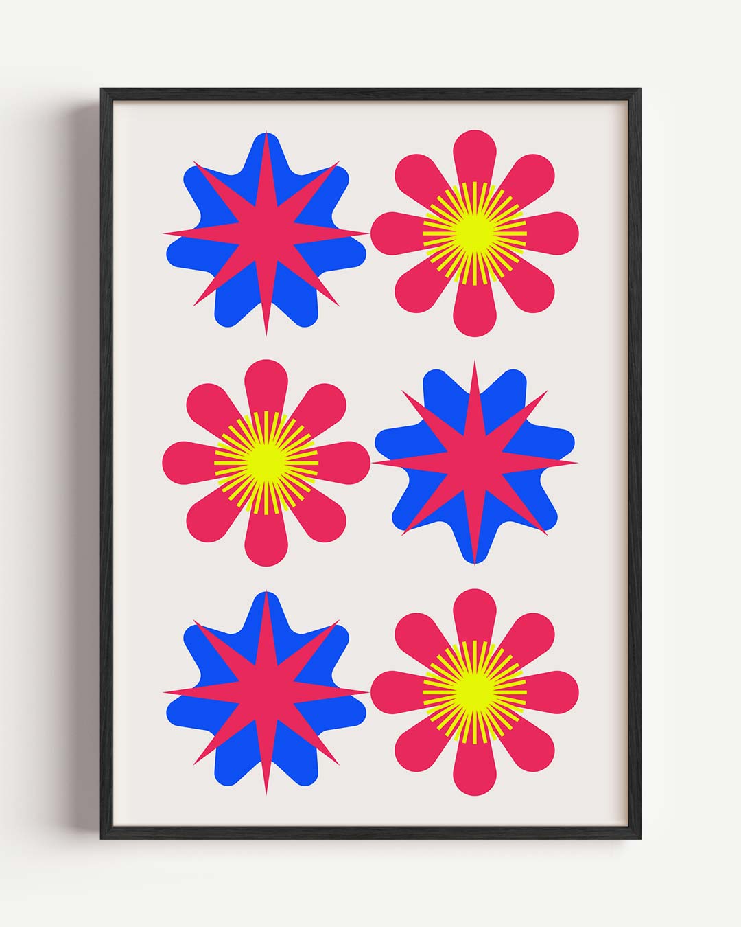 Bloemenexplosie Poster-WallArtistic