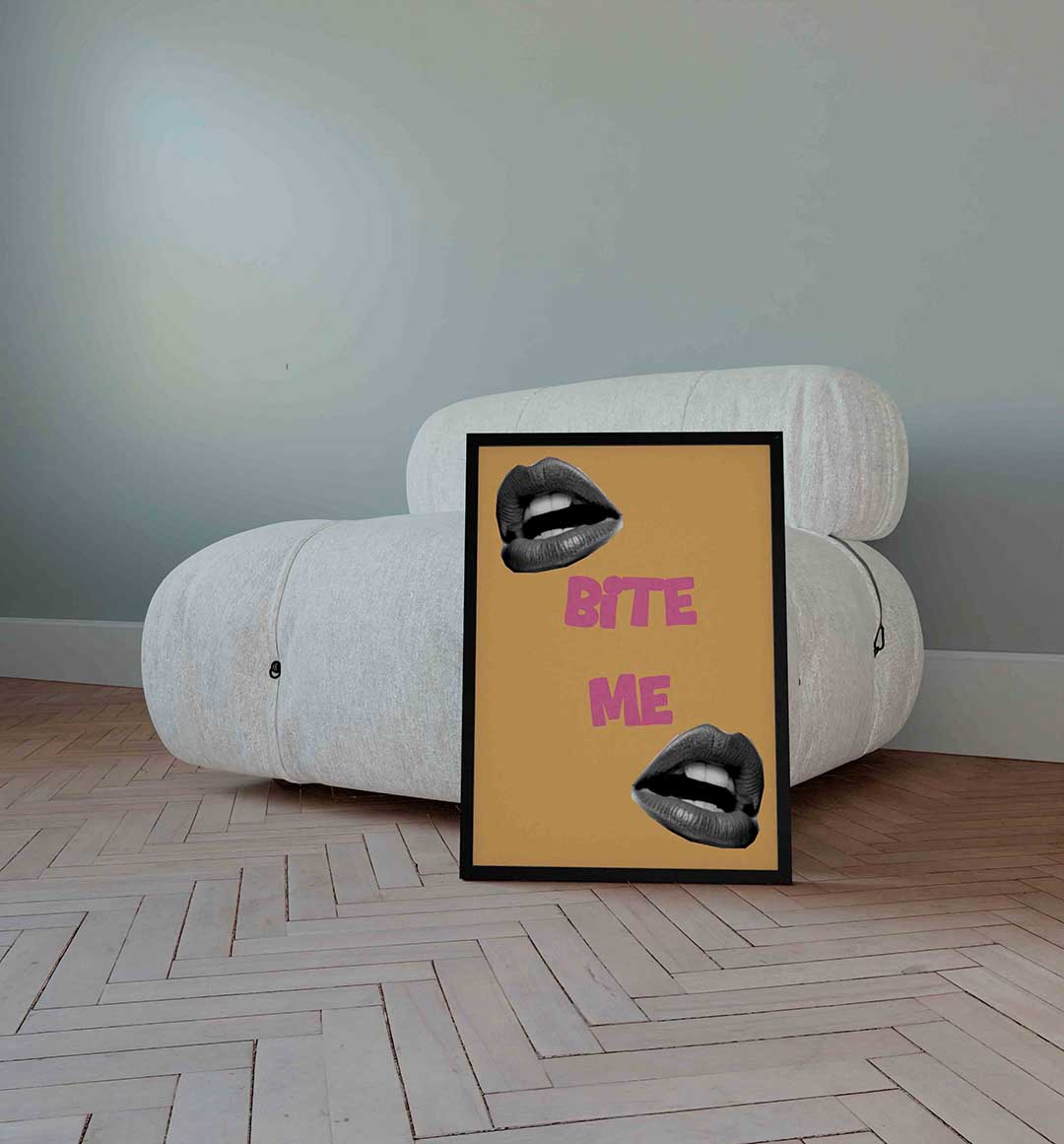 Bijt me Poster