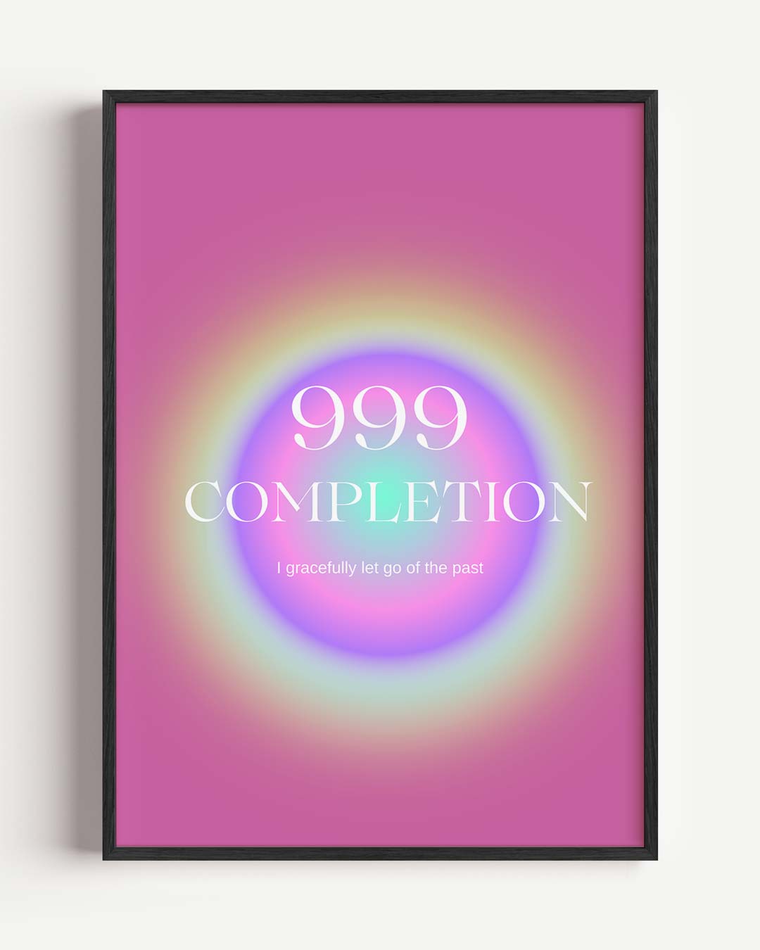 Inspirerende 999 Affirmatie Poster-WallArtistic