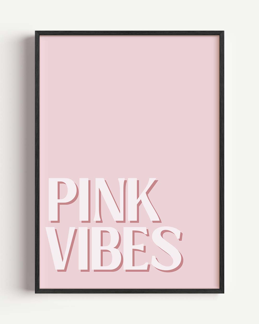 Pink Vibes Poster-WallArtistic