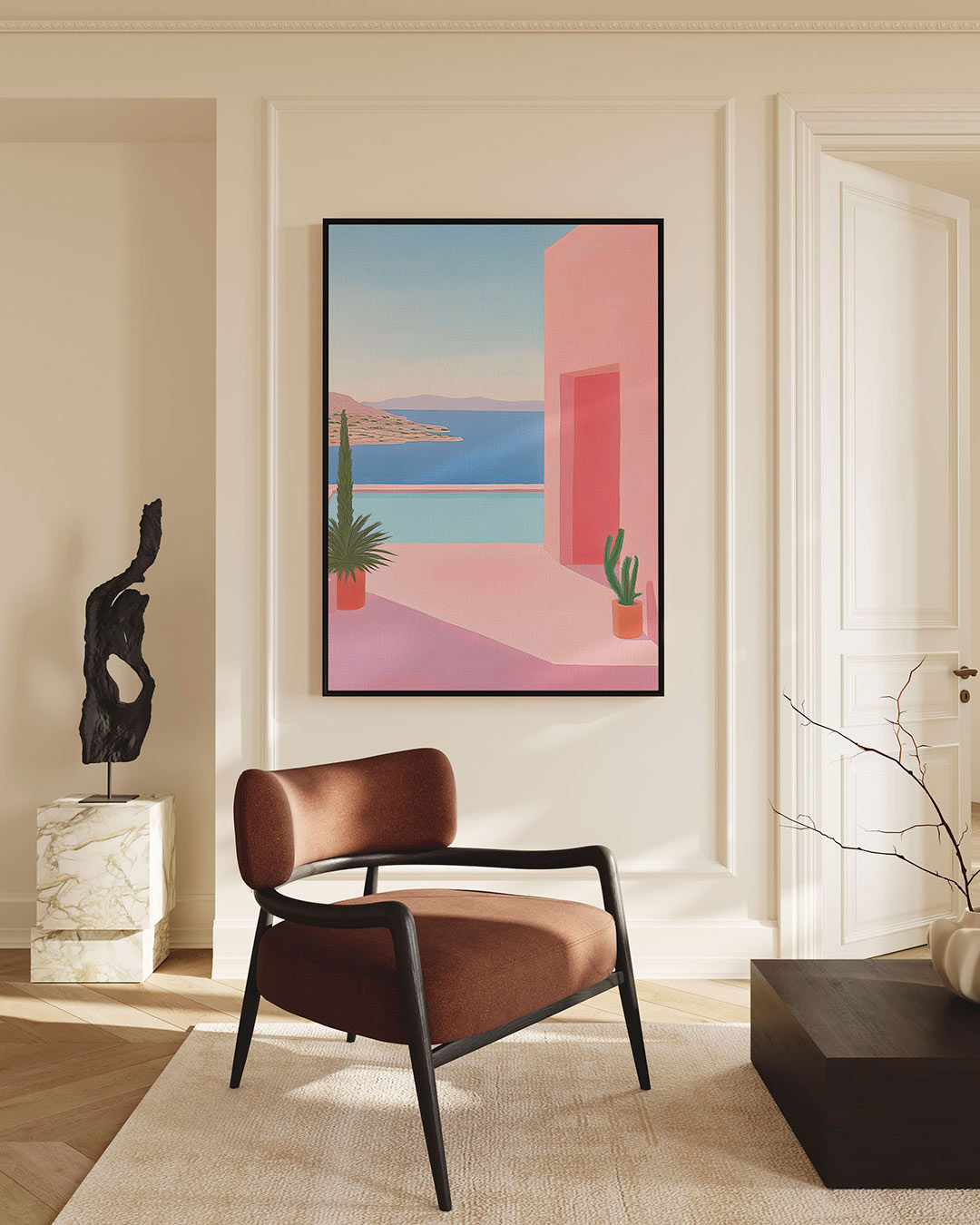 Zomerse oase Kunstwerk