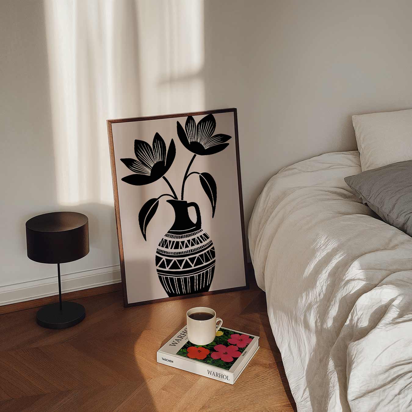 Bloemenvazen Poster-WallArtistic