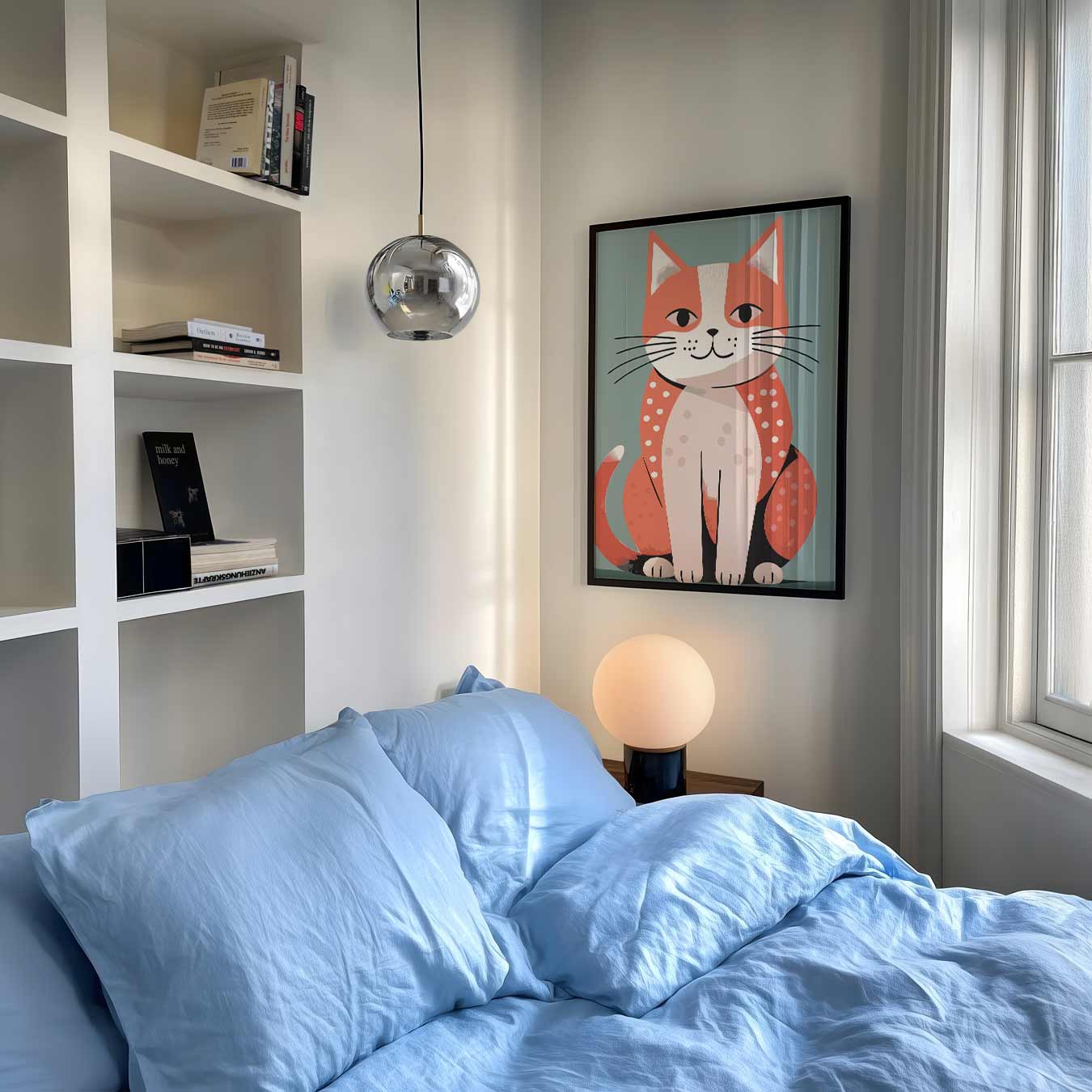 Vrolijke Kattenposter-WallArtistic
