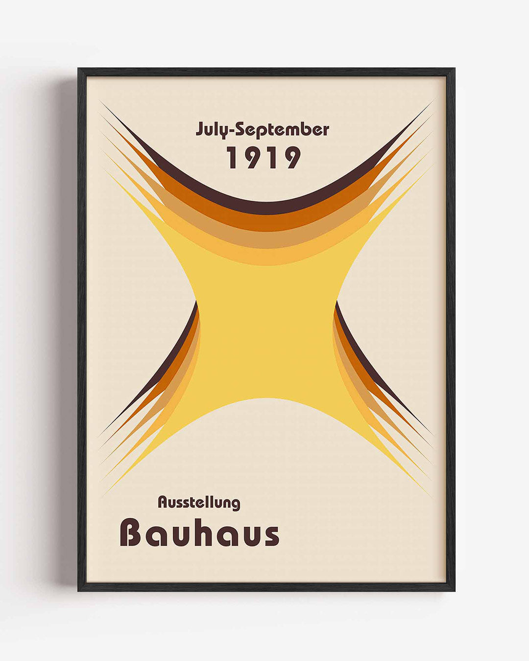 Vorm en kleurvlakken Poster