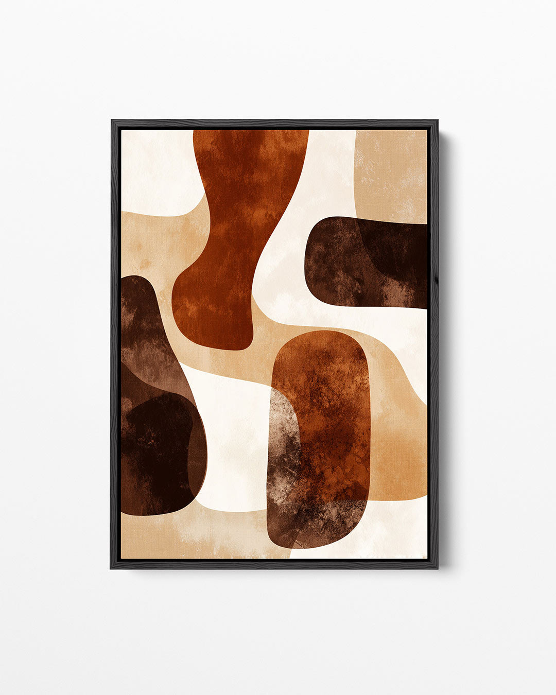 Organische vormen compositie Kunstwerk