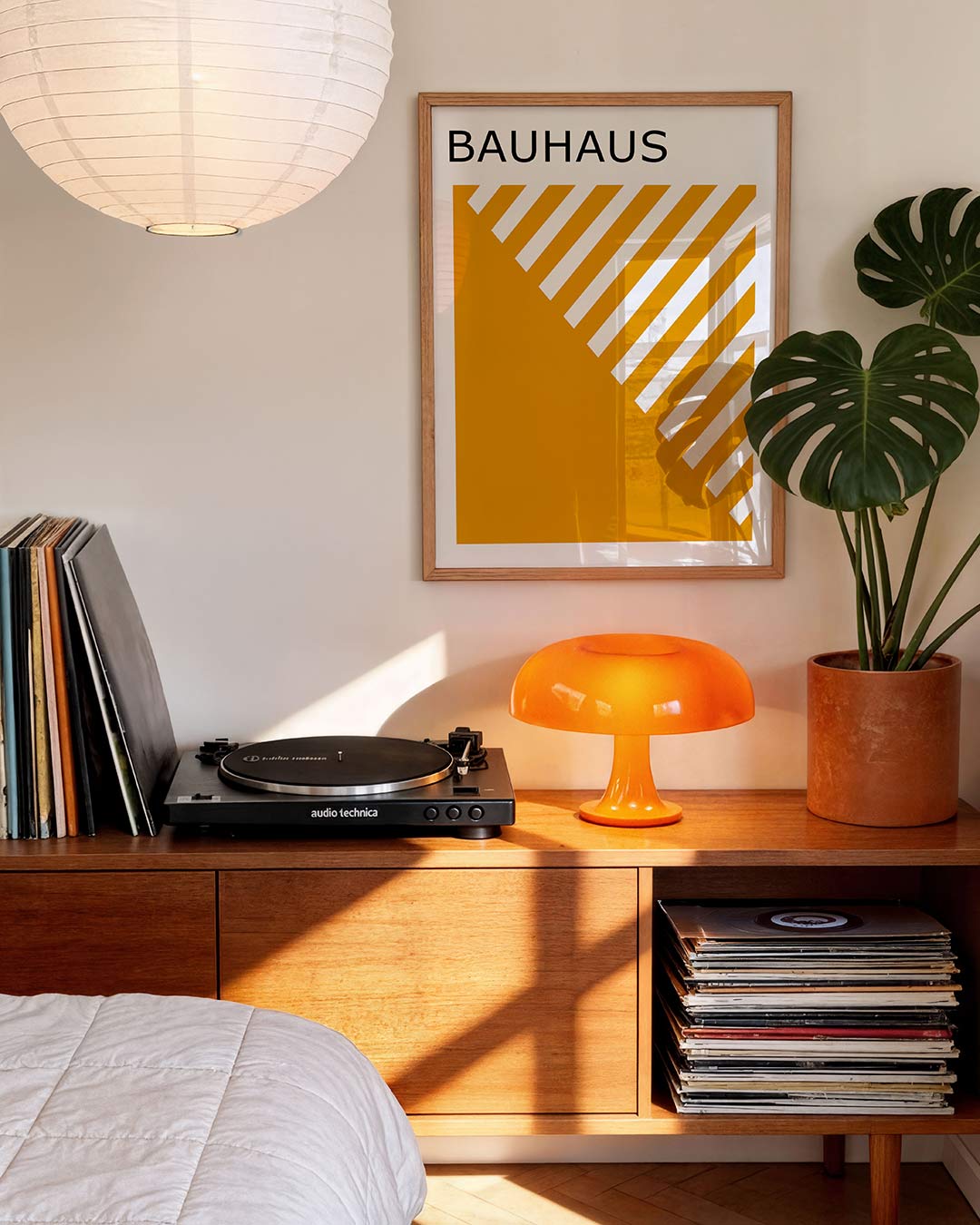 Diagonal lijnen Poster