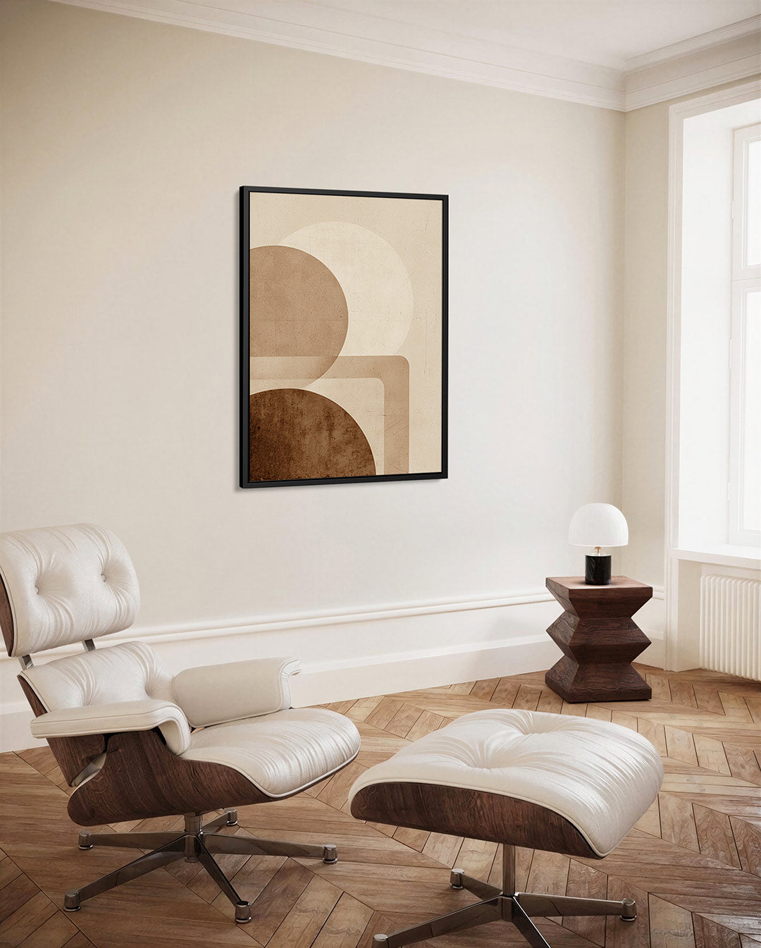 Geometrische vormen Kunstwerk