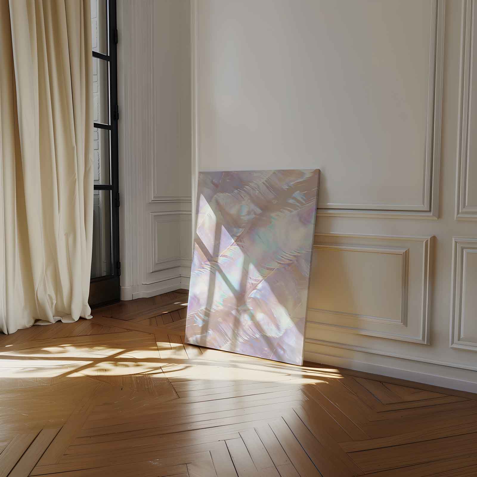Dromerige Pastelverlichting Kunstwerk-canvas-dibond-plexiglas-wanddecoratie-WallArtistic