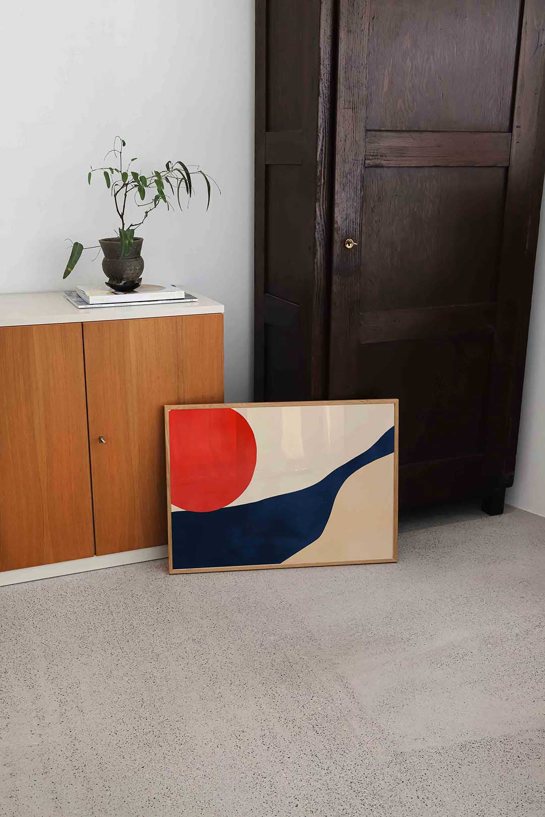 Abstracte vormen Poster