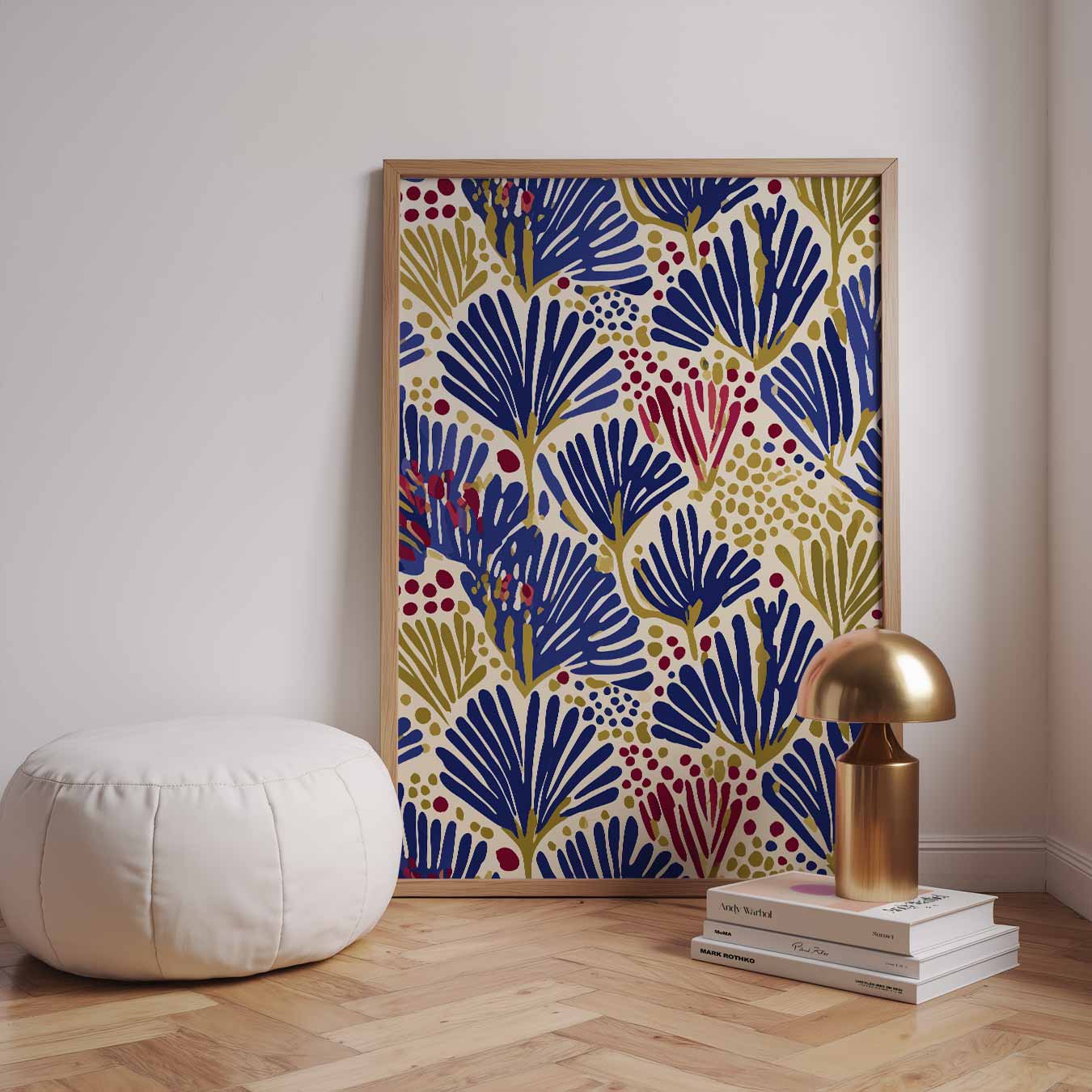 Botanische Bladeren Wanddecoratie Poster-WallArtistic
