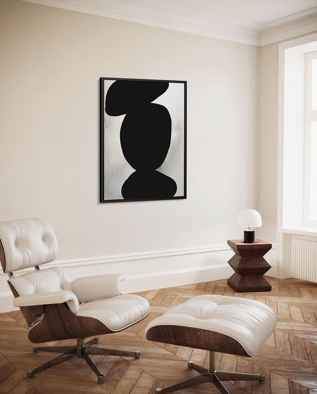 Organische vormen Kunstwerk