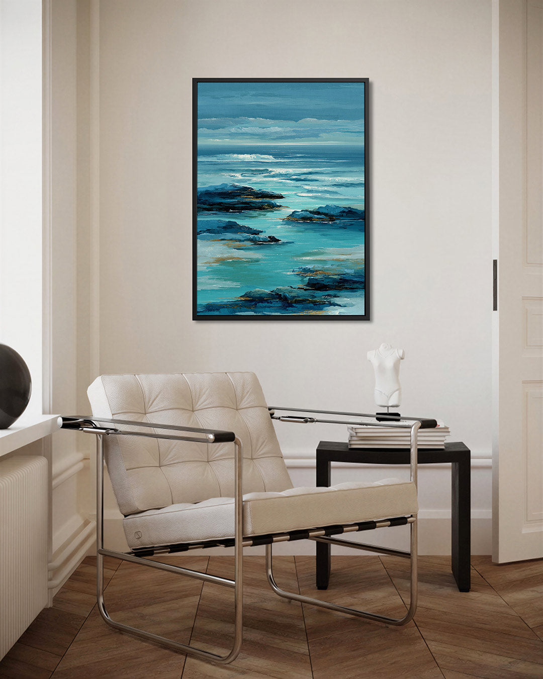 Oceaanlandschap Kunstwerk