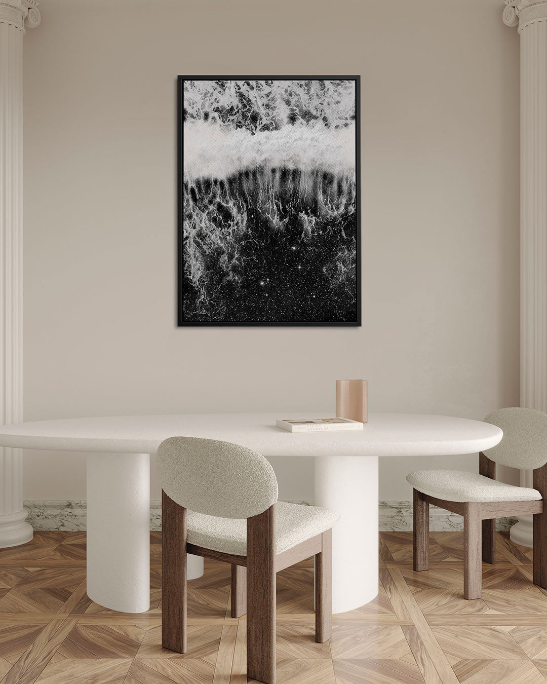 Kosmische golf Kunstwerk