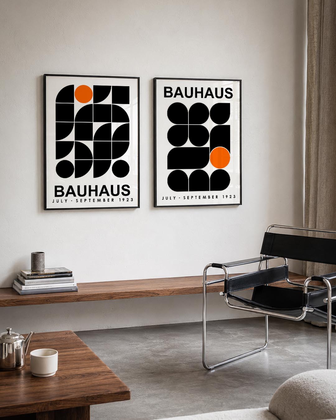 Vormen en vlakken Posterset