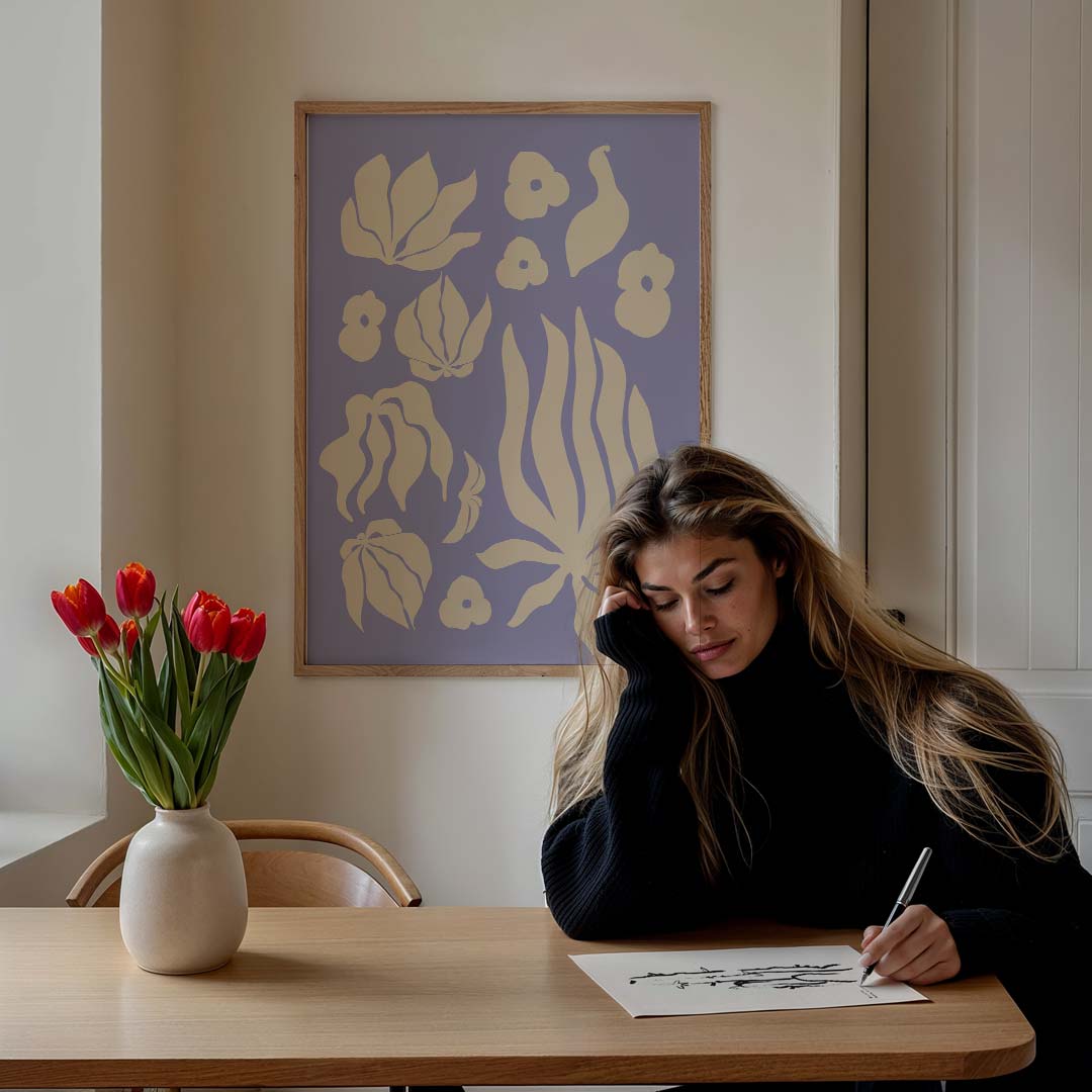 Botanische Kunstzinnigheid Poster-WallArtistic