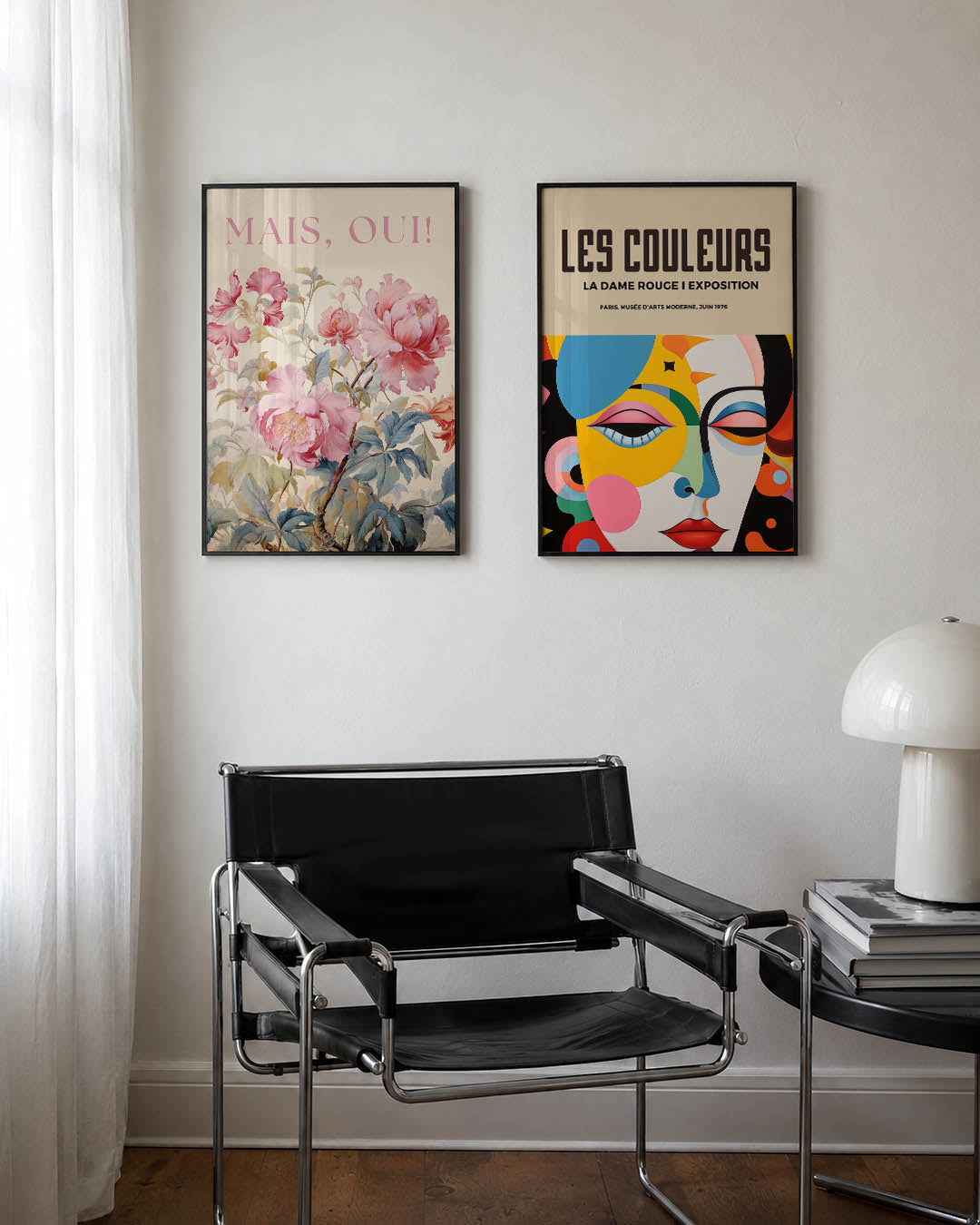 Bloemrijke elegantie Posterset