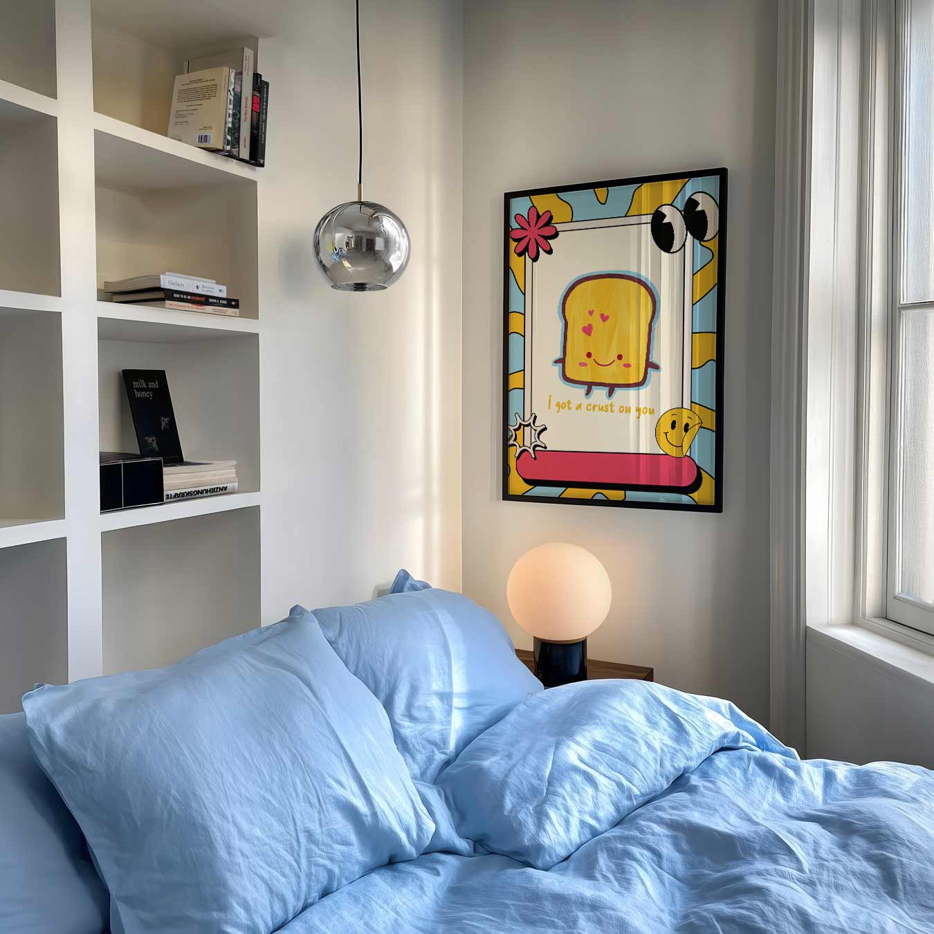 Schattige Toast Poster-WallArtistic