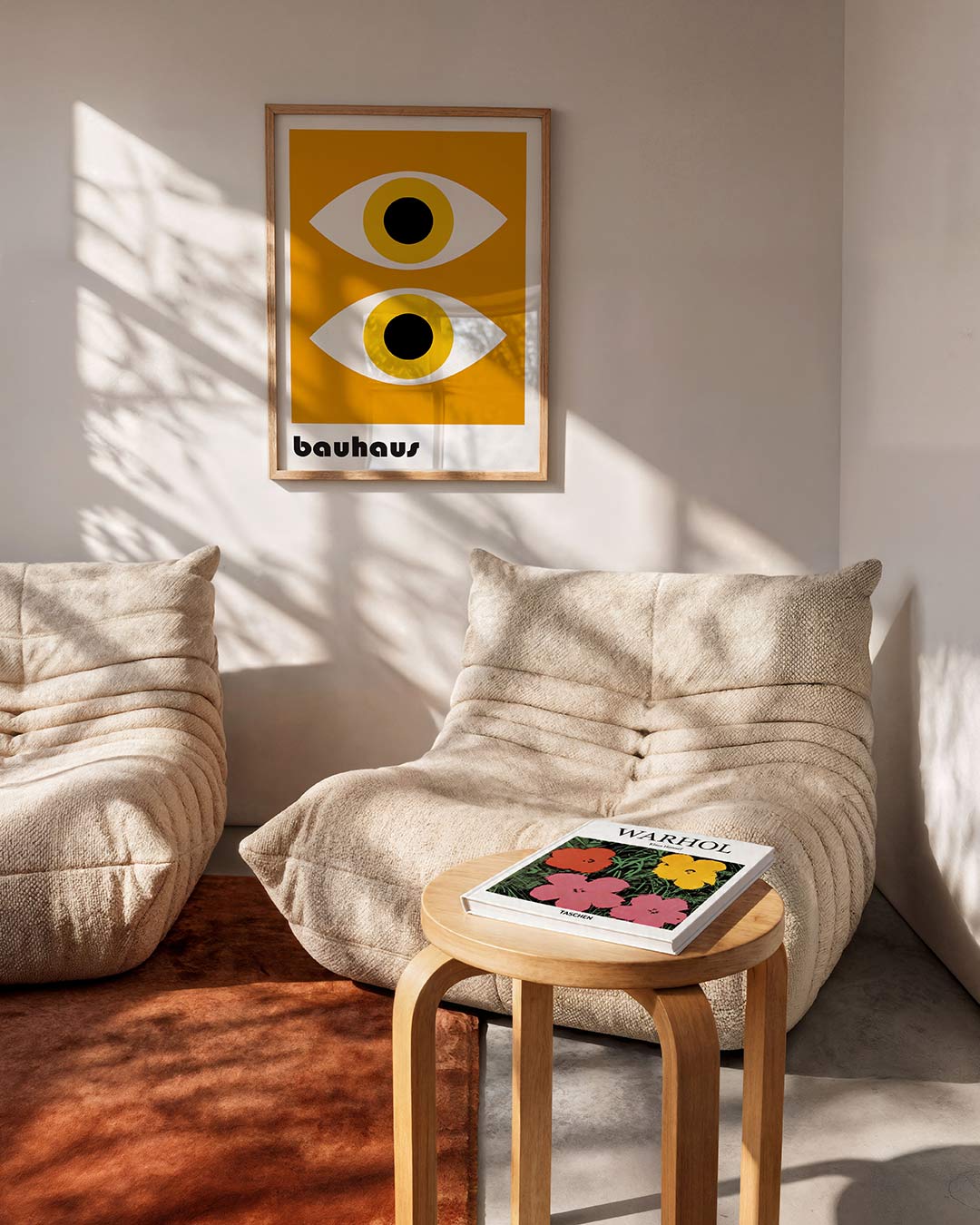 Oogvormen en kleur Poster
