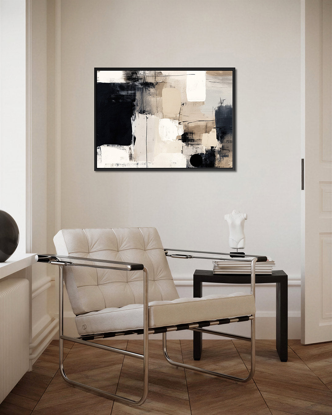 Geometrische compositie Kunstwerk