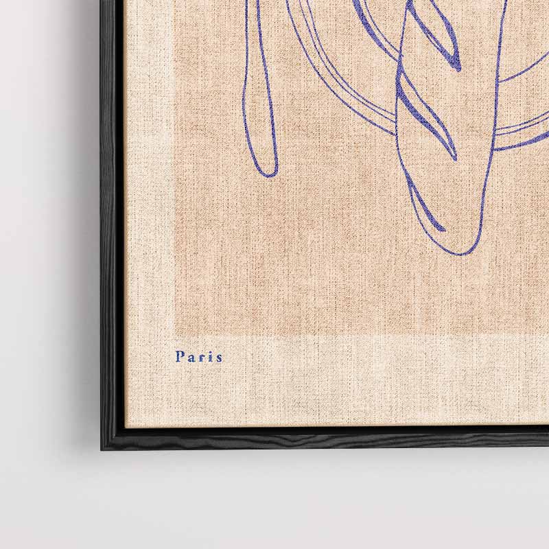 Ontbijt in Parijs Kunstwerk-canvas-dibond-plexiglas-wanddecoratie-WallArtistic