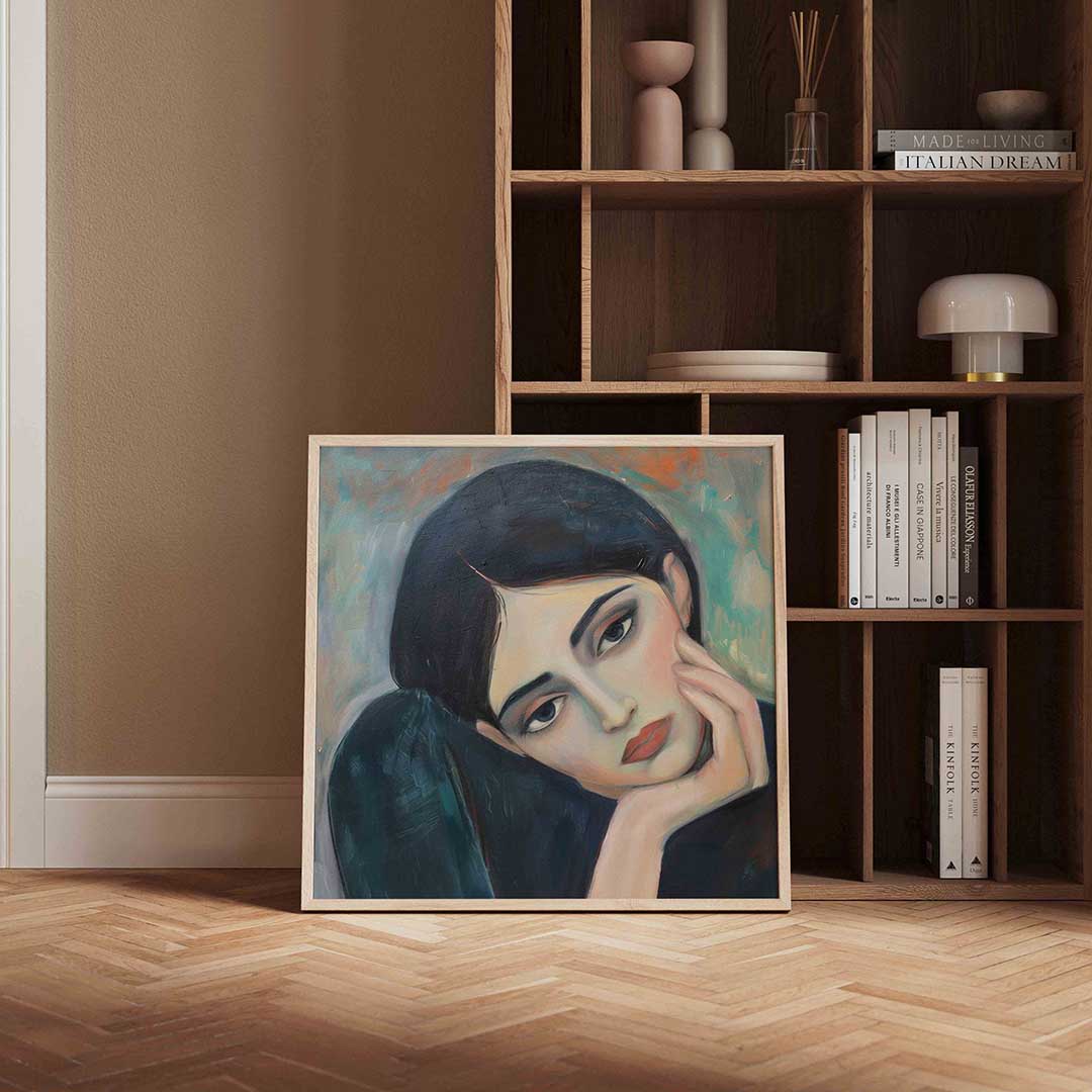 Vrouwelijk portret Poster