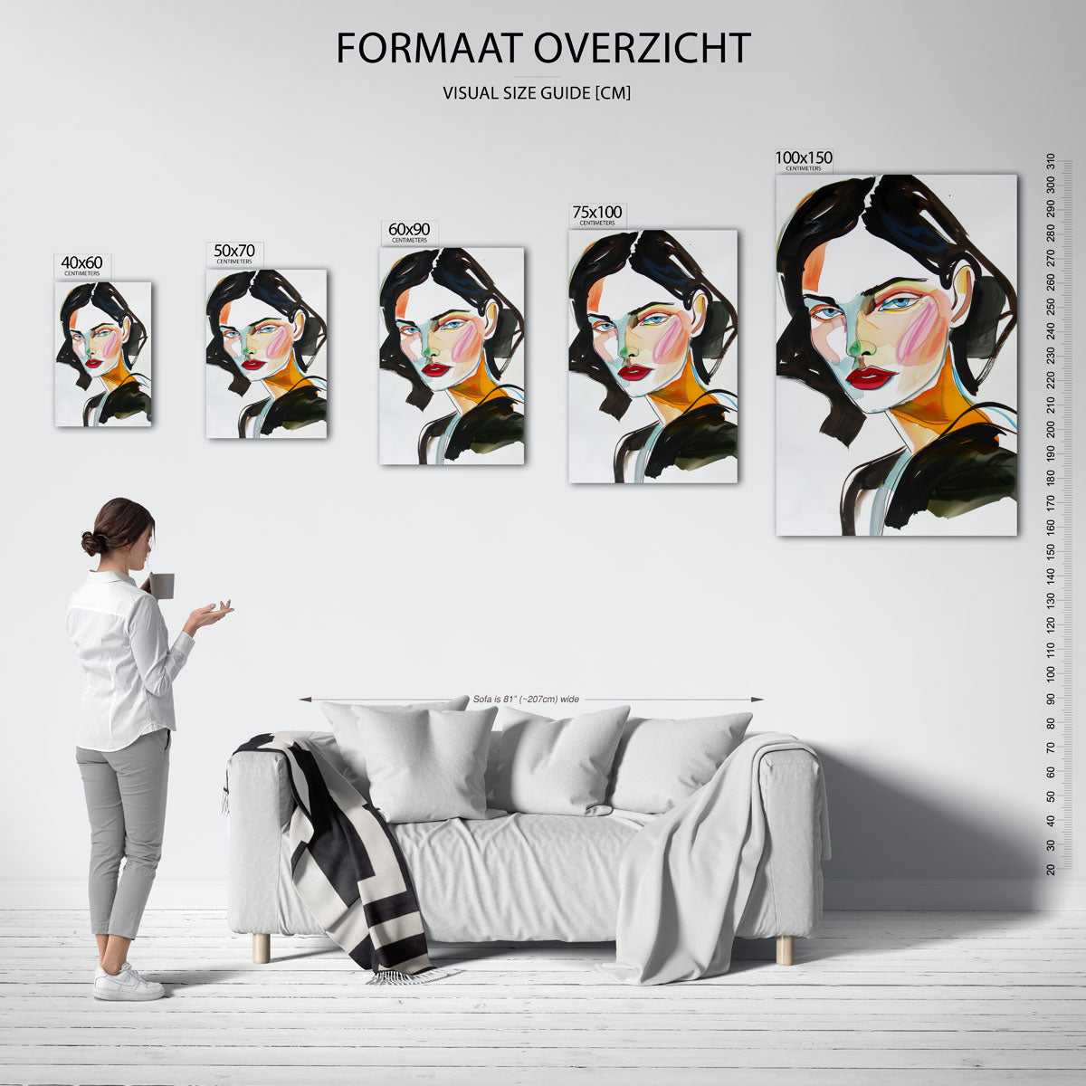Portret Kunstwerk