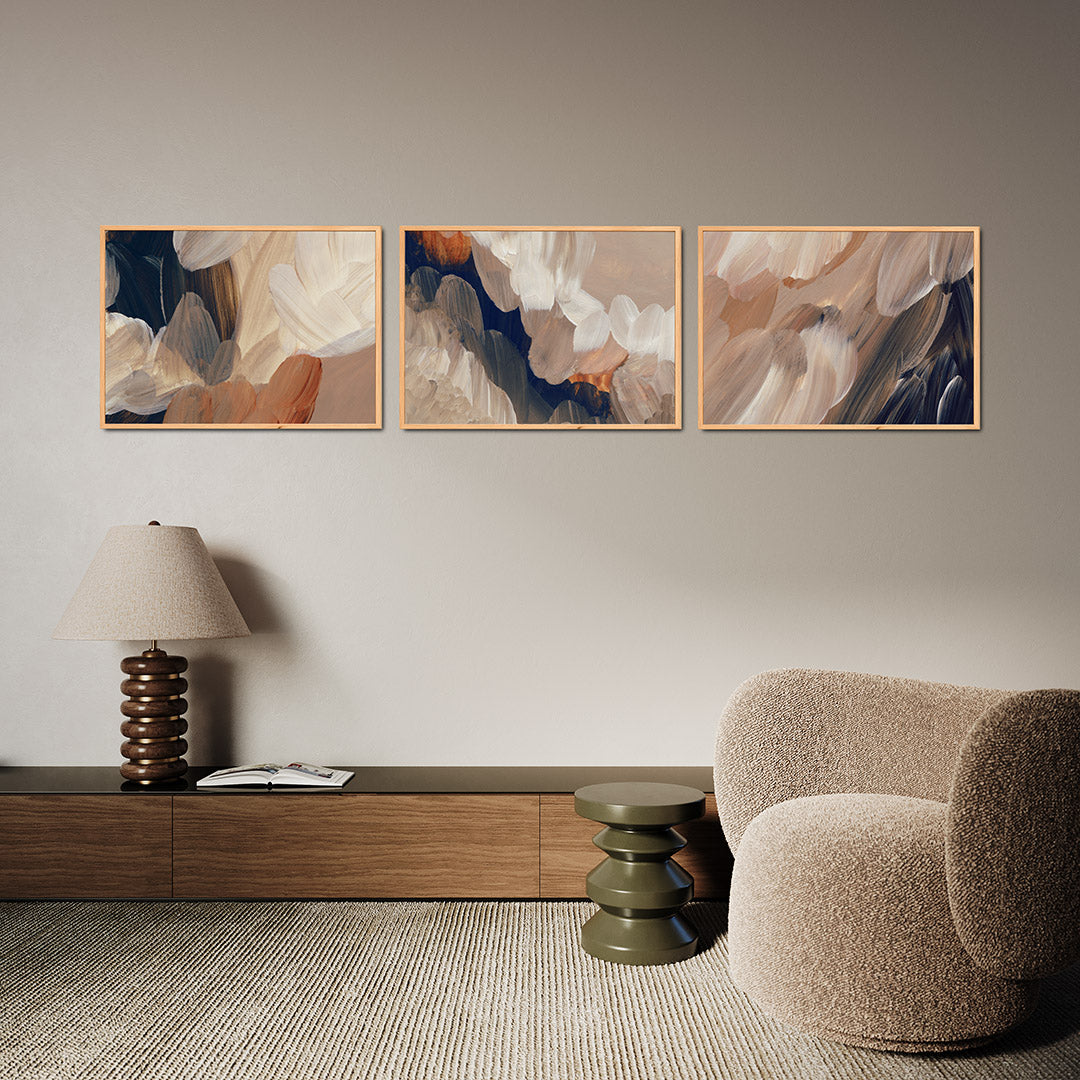 Vorm en kleurenspel Posterset