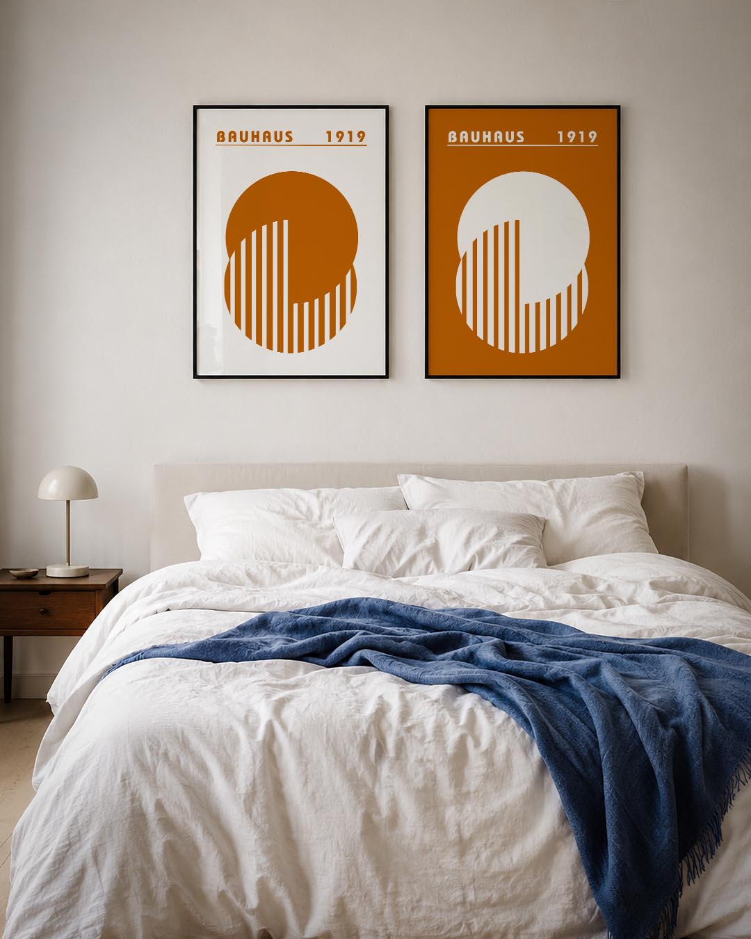 Cirkel en strepen Posterset