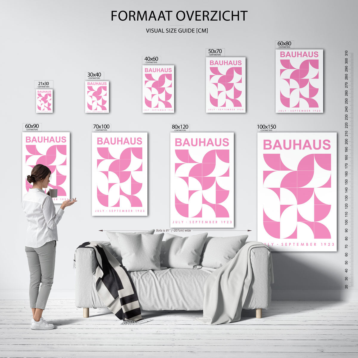 Vormen en vlakken Poster