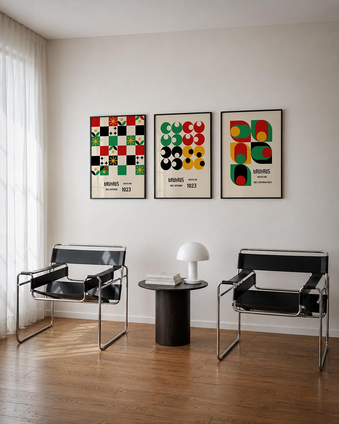 Vorm en kleurenspel Posterset