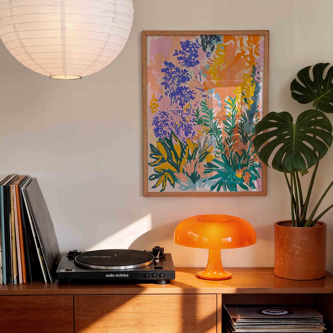 Botanische kleurenexplosie Poster