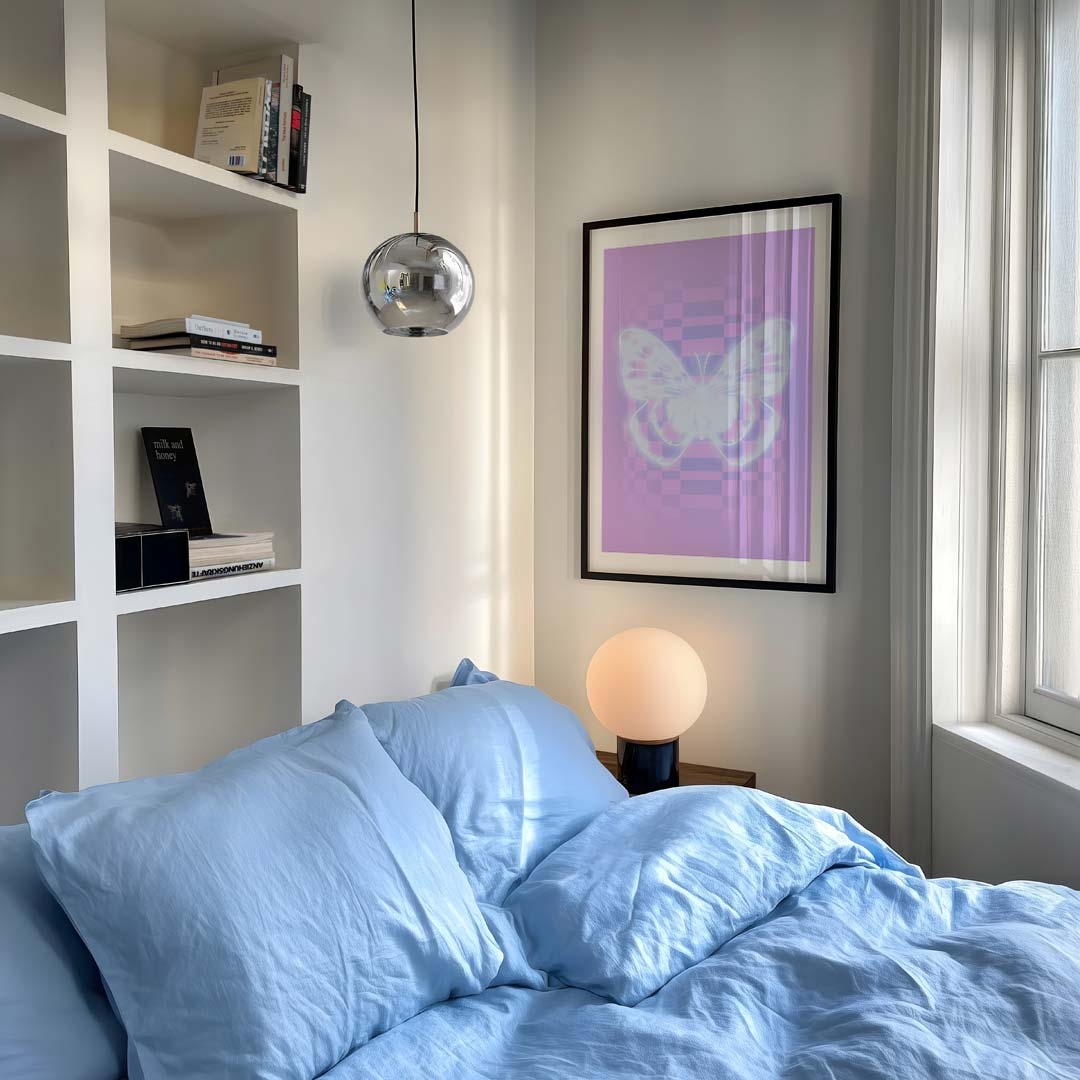 Dromerige Vlinder Poster-WallArtistic