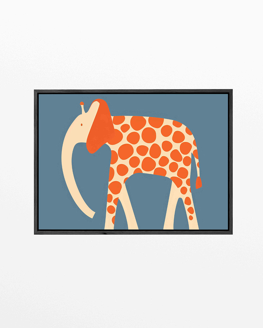 Speelse olifant illustratie Kunstwerk