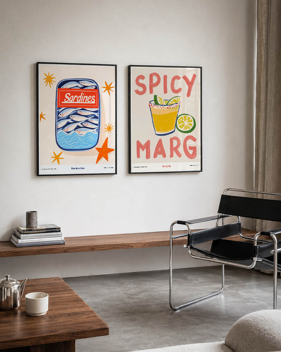 Vissen en sterren Posterset