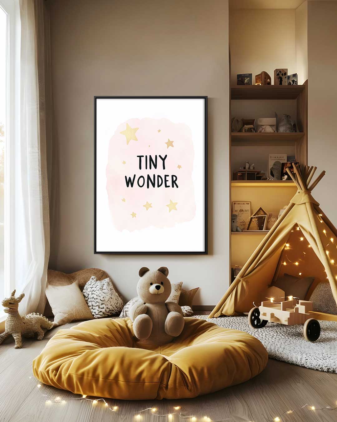 Tiny Wonder Sterrenhemel Kunstwerk-canvas-dibond-plexiglas-wanddecoratie-WallArtistic