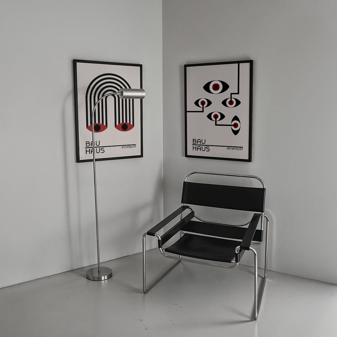 Lijnen en ogen Posterset
