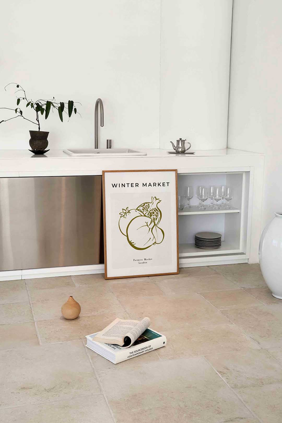 Winter market Poster